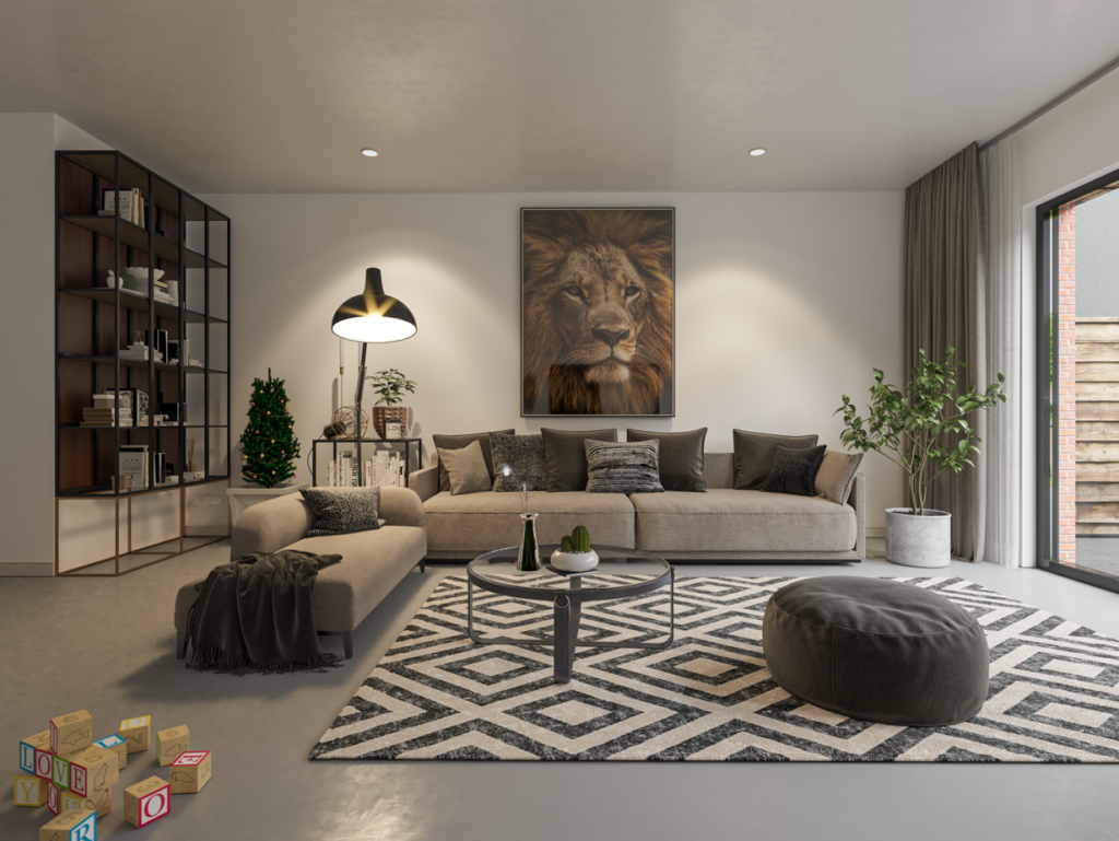 Interieur impressie verbouwing