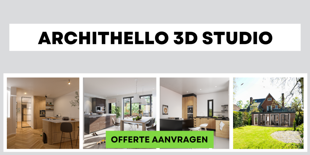 exterieur impressie 3d render laten maken