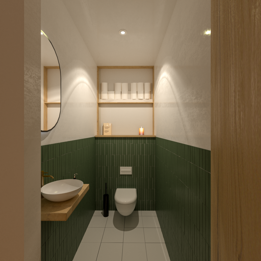 3d render interieur Amterdam Keizerschracht